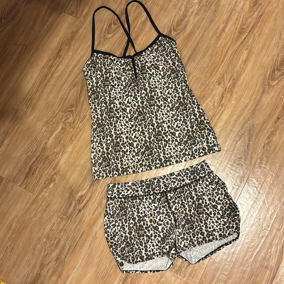 Bebe Sport Cheetah Swim Set Medium - Picture 10 of 11